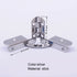 JAYA Straight for Rounded Corners in the Curved Corner Seven-character Hinge Bracket Rounded Hinge L-shaped Aircraft Hinge