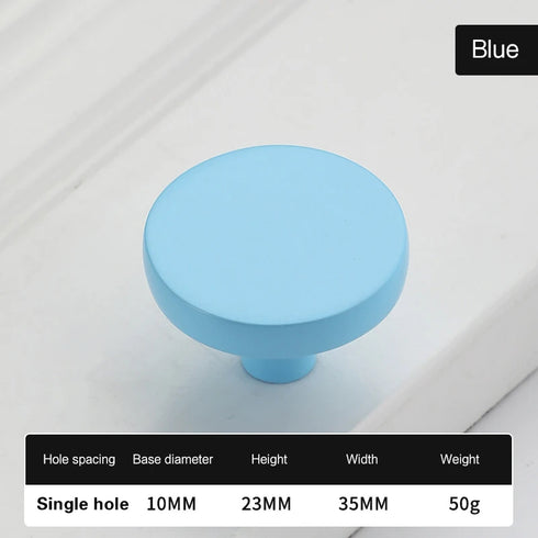 JAYA Colorful Handle Kitchen Furniture Hardware Modern Door Knob Bedroom Closet Door Knobs Furniture Door Handle