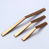 JAYA Modern Zinc Alloy Arc Cabinet Handles Slim European Style Multi Finish Drawer Pulls for Kitchen Wardrobe Cupboard Furniture
