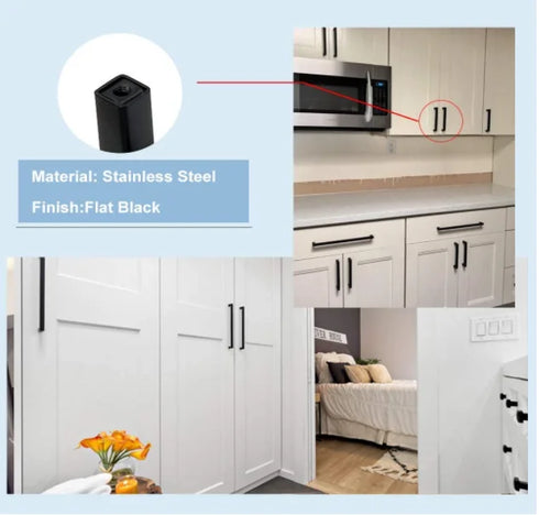 JAYA Handle Door Drawer with Steel Knobs Brushed Lacquered Brass Pull Luxury Silver Cabinet for Bedroom Aluminum Alloy Handle