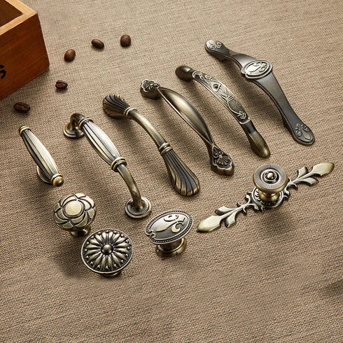 JAYA 2024 High Quality New Design Factory Price Retro Zinc Alloy Handle Hardware Door Knobs