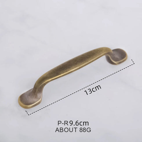 JAYA  New Chinese Style Wardrobe Door Brass Handle European Style Bronze Window Handle Drawer Hardware Handle
