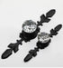 JAYA Luxury Diamond Crystal Cabinet Handles and Knobs Vintage Drawer Pulls for Closet Door Wardrobe Cupboard Furniture Hardware