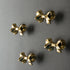 JAYA European Style Bowknot Handle Cabinet Bow Brass Handle Wardrobe Drawer Brass Knobs