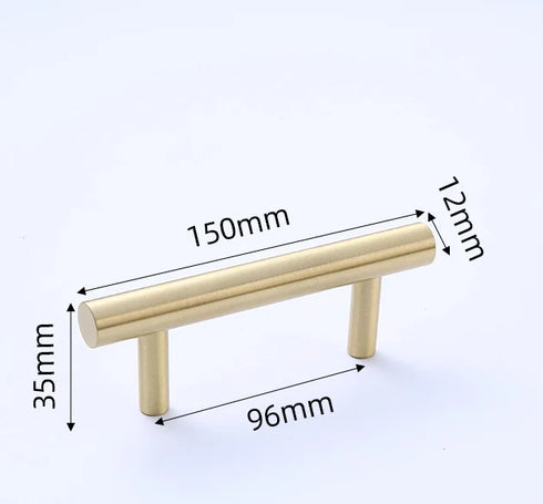 JAYA 2024 Simple Modern Kitchen New Design High Quality Brass Material Furniture Drawer Cabinet Handles Knobs