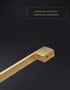 JAYA  Gold Cabinet Drawer Pulls Kitchen Hardware - Brushed Brass Cabinet Handles t bar Door Pull