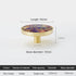 JAYA Door Knob Stone Cabinet Drawer Knobs Cupboard Dresser Drawer Pulls Handles Shell Handle Knobs Furniture Door Handle