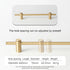 JAYA 2024 High Quality Brass Handle American Modern Adjustable Simple Gold Cabinet Furniture Hardware Door Handle