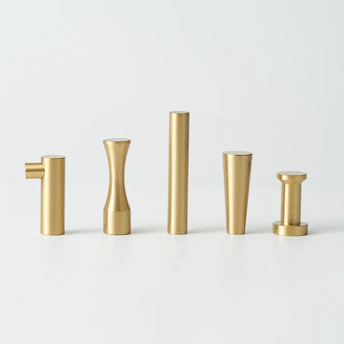 JAYA 2024 High Quality Brass Handle American Modern Adjustable Simple Gold Cabinet Furniture Hardware Door Handle