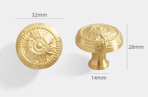 JAYA 2024 High Quality Single Brass Handle Hardware Door Knobs Brass Cabinet Handles