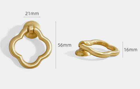 JAYA 2024 High Quality Single Brass Handle Hardware Door Knobs Brass Cabinet Handles