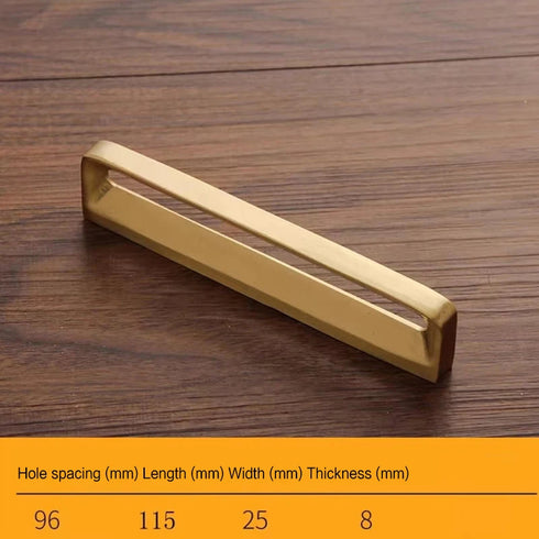 JAYA 2025 New Design Solid Brass Handle New Chinese Style Light Luxury Furniture Door Handle