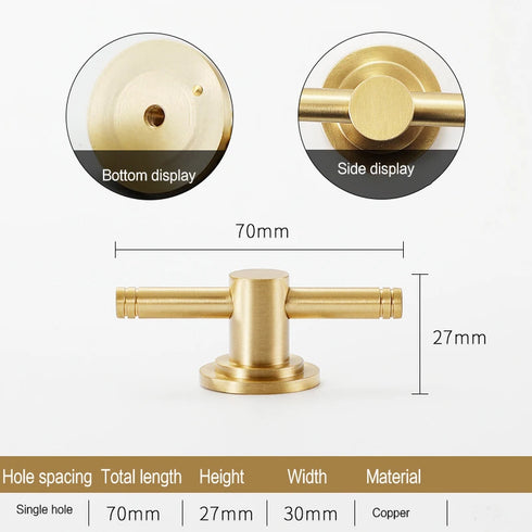 JAYA 2025 New Design Solid Brass Handle New Chinese Style Light Luxury Furniture Door Handle