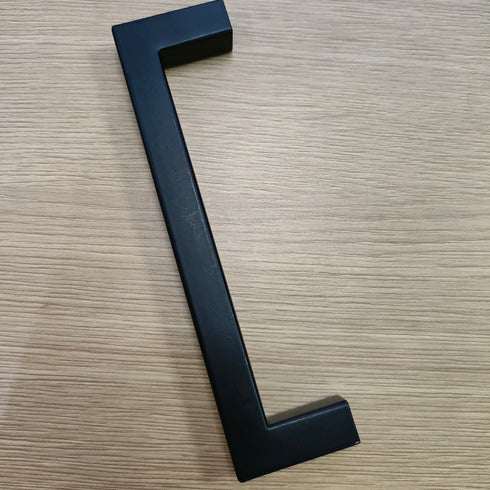 JAYA 3-15 Inch  White Cabinet Square Closet Drawer Pulls Bathroom Door Brush Silver Cabinet Handle for Cabinet Handle