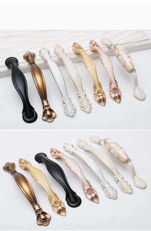 JAYA 96-320mm Aluminum Cabinet Handles Kitchen Pull Bedroom Furniture Handles Window Handle