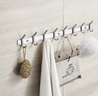 JAYA Adhesive Hook Rack Door Hook Stainless Steel Wall Mount Towel Hook