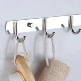 JAYA Adhesive Hook Rack Door Hook Stainless Steel Wall Mount Towel Hook
