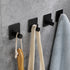 JAYA Adhesive Wall Hook Sticky Multifunctional Metal Hanger Rack Towel Hook Bathroom Storage Organization Kitchen Accessories