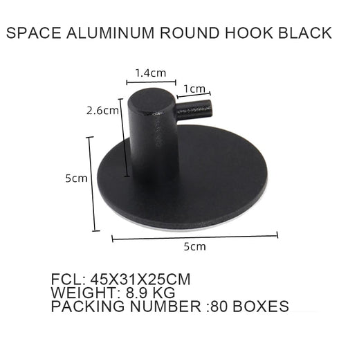 JAYA Adhesive Wall Hook Sticky Multifunctional Metal Hanger Rack Towel Hook Bathroom Storage Organization Kitchen Accessories