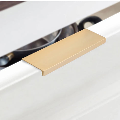 JAYA Aluminium Alloy Edge-Sealed Side-Mounted Cabinet Wardrobe Door with Invisible Seam Furniture Door Handle