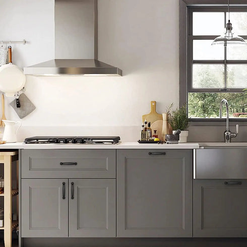 JAYA Aluminium Alloy Pulls Furniture Hardware Kitchen Cabinet Cupboard Dresser Wardrobe Drawer Door Black Modern Pull Handles