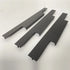 JAYA Aluminum alloy milling card plate handle F type thumb card plate edge sealing wardrobe cabinet glass furniture door handle