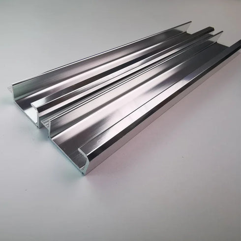 JAYA Aluminum alloy thickened conventional G-shaped invisible edge handle kitchen hidden handle built-in card board handle