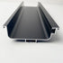 JAYA Aluminum alloy wardrobe with lamp cabinet body embedded upper, middle and lower cabinet invisible handle-free