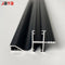 JAYA Aluminum alloy wardrobe with lamp cabinet body embedded upper, middle and lower cabinet invisible handle-free