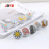 JAYA American Cartoon Ceramic Drawer Handle Nordic Single Hole Ceramic Round Illustration Children's Room Handle