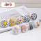 JAYA American Cartoon Ceramic Drawer Handle Nordic Single Hole Ceramic Round Illustration Children's Room Handle
