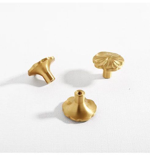 JAYA Artificial Brass Drawer Pull Handles Bronze Cabinet Knobs Vintage Furniture Handles  Door Pulls for Cabinets