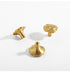JAYA Artificial Brass Drawer Pull Handles Bronze Cabinet Knobs Vintage Furniture Handles  Door Pulls for Cabinets