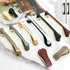 JAYA Bathroom Cabinet Drawer Cabinet Door Handle Wardrobe Handle Black Gold Zinc Alloy Cabinet Door Extended Handle