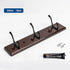 JAYA Bedroom Wall Hook Hanging Solid Wood Door Hanger Coat Hanging Clothes Bathroom 5 Hook