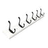 JAYA Bedroom Wall Hook Hanging Solid Wood Door Hanger Coat Hanging Clothes Bathroom 5 Hook