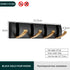 JAYA Black And Gold  Hook Door Hanger Hook Single Folding  Traceless Thickened Hanging Door Back Coat Hat Row Hook
