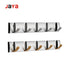 JAYA Black And Gold  Hook Door Hanger Hook Single Folding  Traceless Thickened Hanging Door Back Coat Hat Row Hook