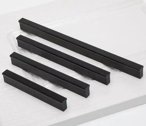 JAYA Black Cabinet Handles Gold Drawer Pulls Modern Brass Long Handles for Kitchen Furniture Sliding Door Knobs Hardware