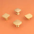 JAYA  Brass Cupboard Handles  Light Luxury Wardrobe Door square Round Drawer Furniture Handle