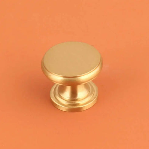 JAYA  Brass Cupboard Handles  Light Luxury Wardrobe Door square Round Drawer Furniture Handle