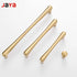 JAYA Brass Gold Simple Modern Simple Light Luxury Wardrobe Door Handle Cabinet Furniture Handle