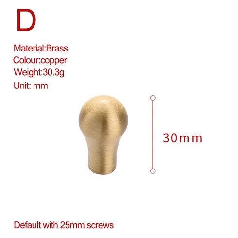 JAYA Brass Gold Simple Modern Simple Light Luxury Wardrobe Door Handle Cabinet Furniture Handle