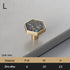 JAYA_Brass_Marble_Shell_Handle_Cabinet_Door_Wardrobe_Cabinet_Hook_Single_Hole_Hexagon_Handle