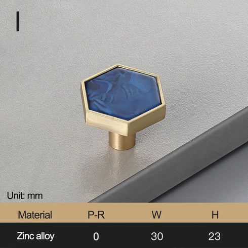 JAYA_Brass_Marble_Shell_Handle_Cabinet_Door_Wardrobe_Cabinet_Hook_Single_Hole_Hexagon_Handle