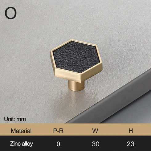 JAYA_Brass_Marble_Shell_Handle_Cabinet_Door_Wardrobe_Cabinet_Hook_Single_Hole_Hexagon_Handle