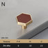 JAYA_Brass_Marble_Shell_Handle_Cabinet_Door_Wardrobe_Cabinet_Hook_Single_Hole_Hexagon_Handle