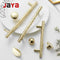 JAYA Cabinet Door Drawer Closet Pull Handle Furniture Ball Knob Gold Brass Solid Bedroom Opp Bag Office Bathroom Modern Dresser