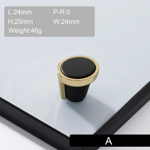 JAYA  Cabinet Door Handle  Minimalist Cabinet American Furniture Hardware Accessories Black Gold Drawer Wardrobe Door Handle