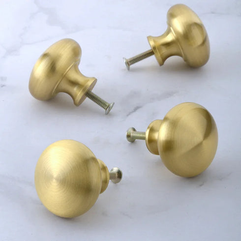 JAYA Cabinet Pulls with Copper Knurled Wardrobe Gold  Drawer Knobs Furniture with Resin Vintage Door and Antique Cabinet Knob
